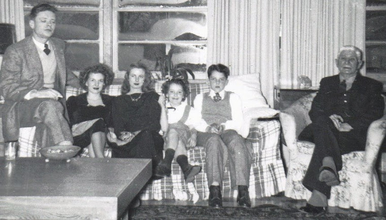 A CHRISTMAS GATHERING, 1948