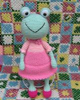 Frog, Amigurumi, Crochet Pattern