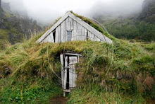 Old weathered house in Iceland