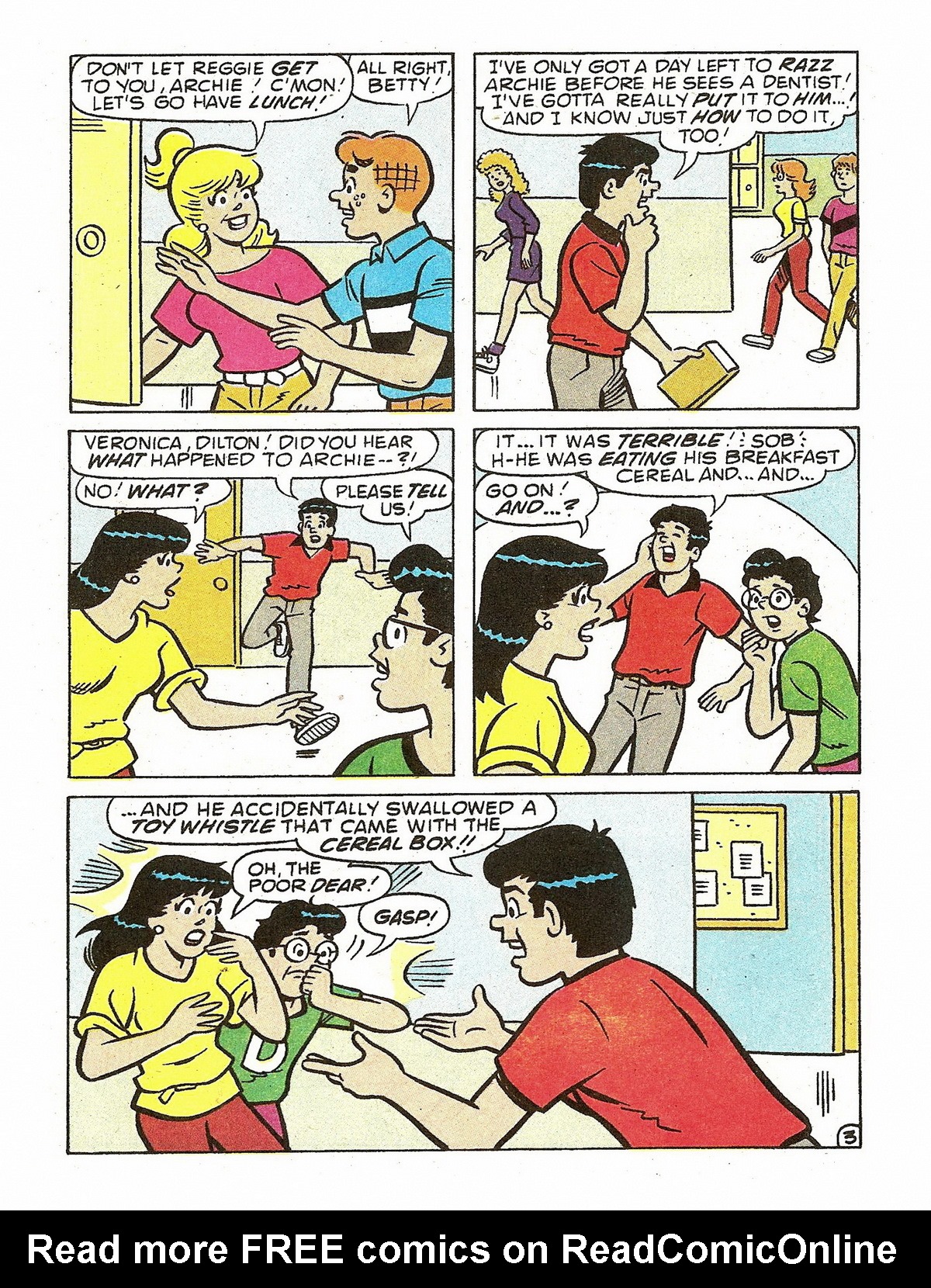 Read online Jughead's Double Digest Magazine comic -  Issue #24 - 129