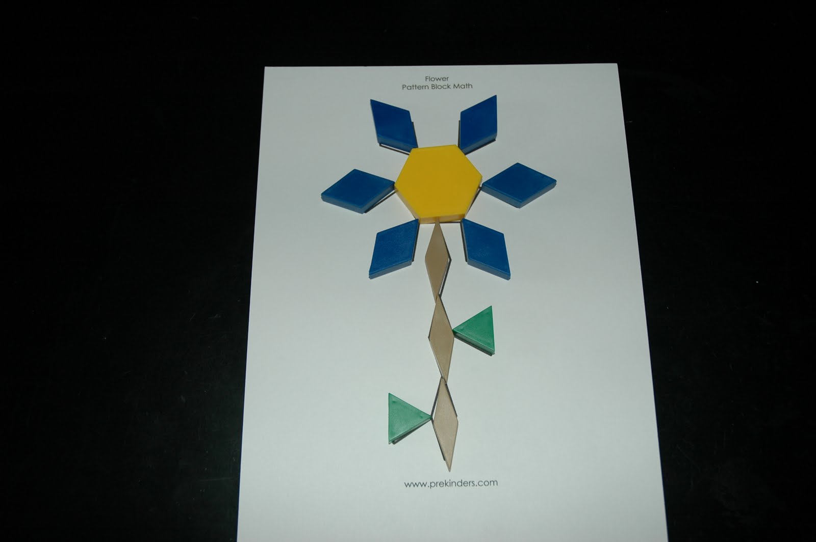 Pattern Blocks Printable (1st - 5th Grade) - TeacherVision.com