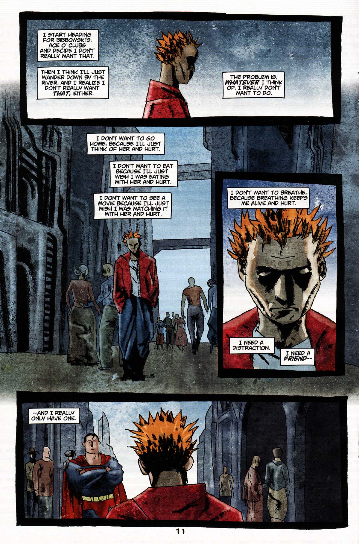 Read online Superman: Metropolis comic -  Issue #7 - 12