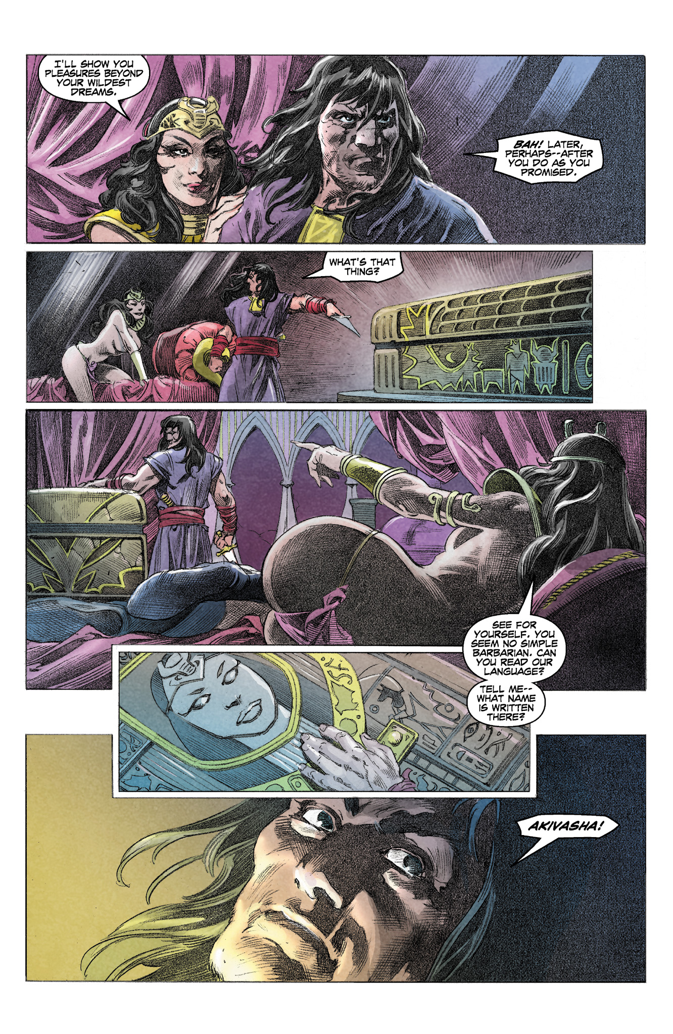 Read online King Conan: The Conqueror comic -  Issue #4 - 7