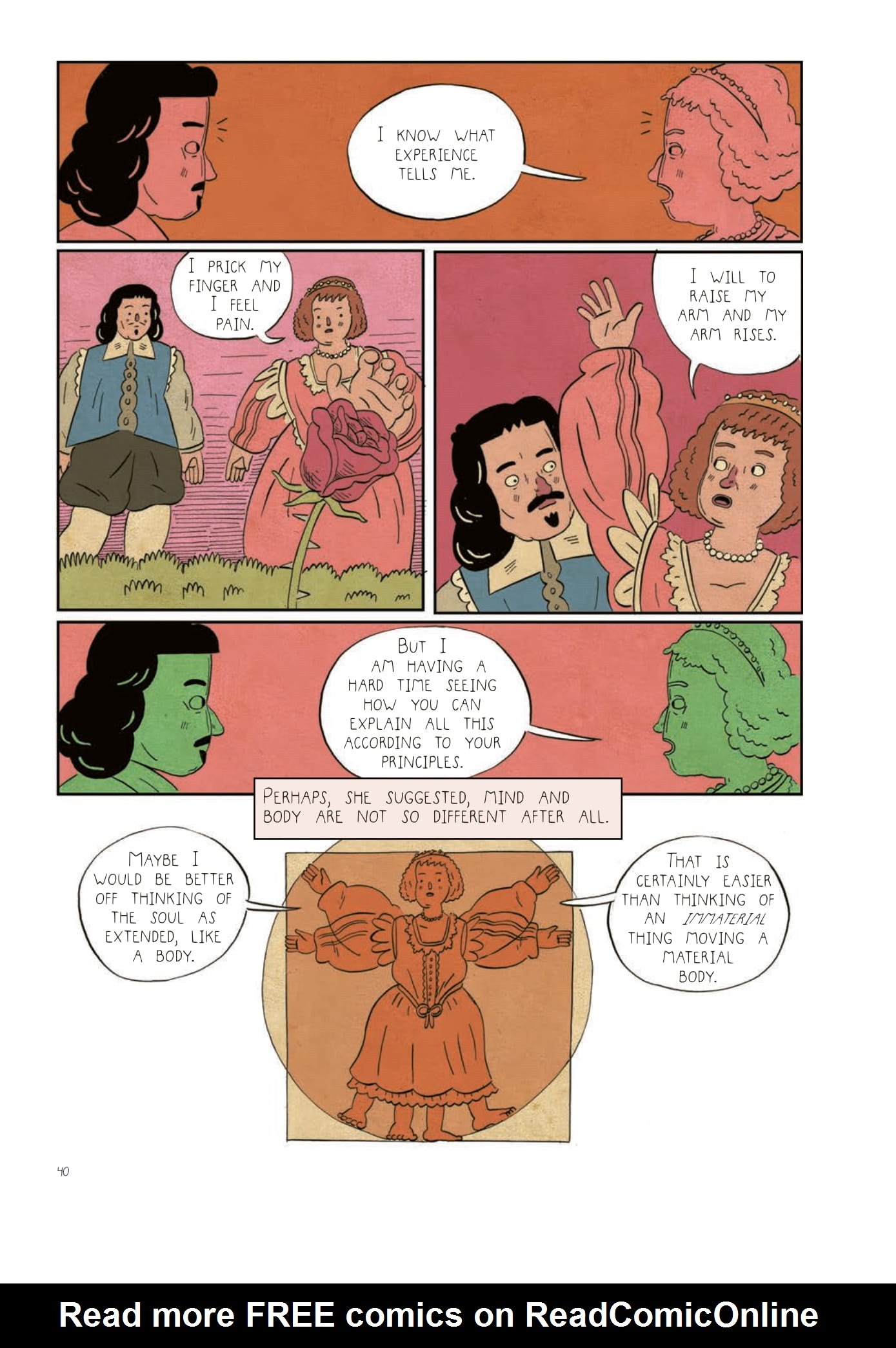 Read online Heretics!: The Wondrous (and Dangerous) Beginnings of Modern Philosophy comic -  Issue # TPB (Part 1) - 41