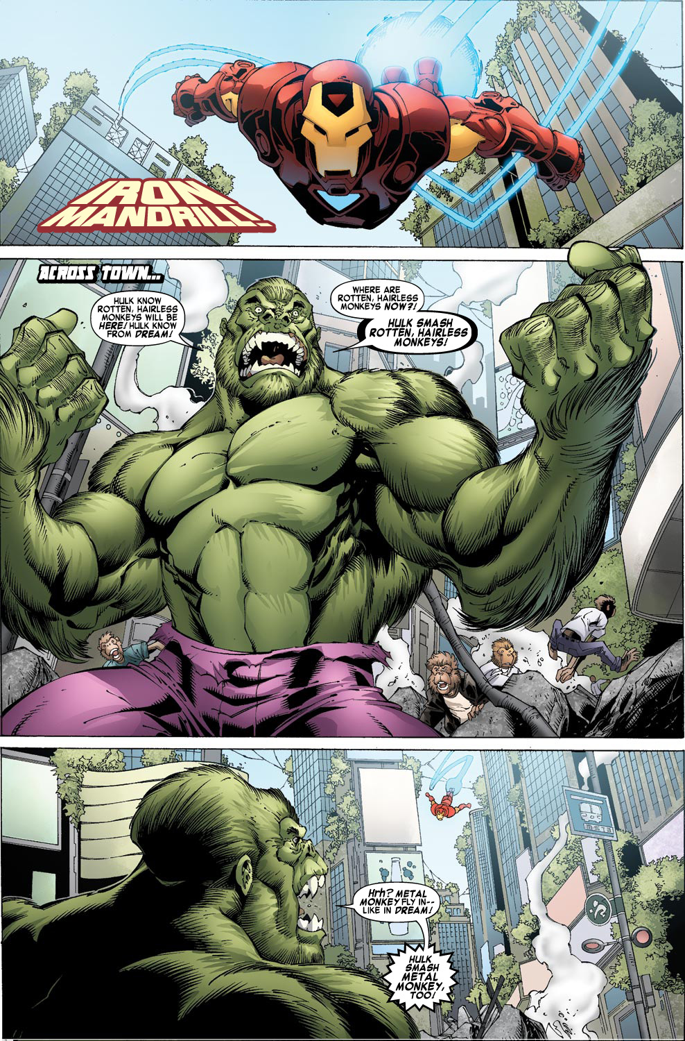 Read online Marvel Apes: Prime Eight comic -  Issue #1 - 7