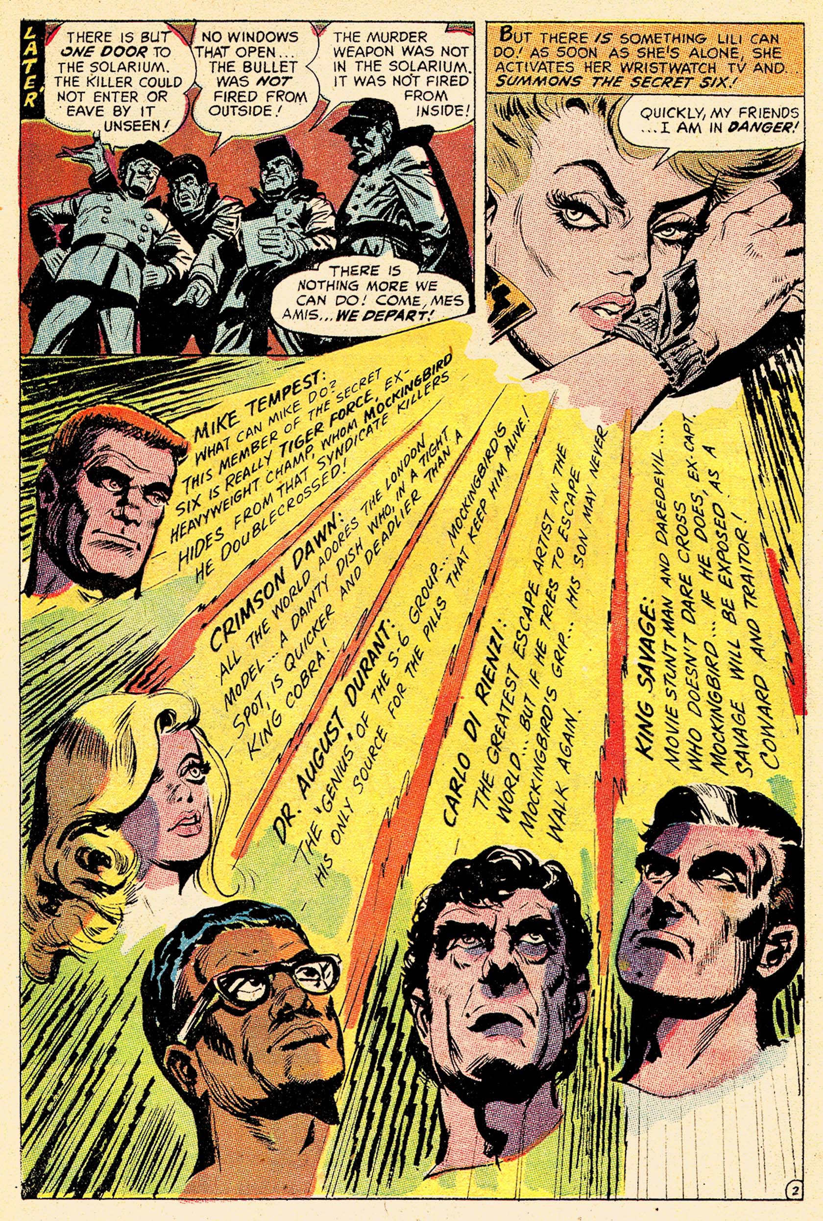 Read online Secret Six (1968) comic -  Issue #6 - 4