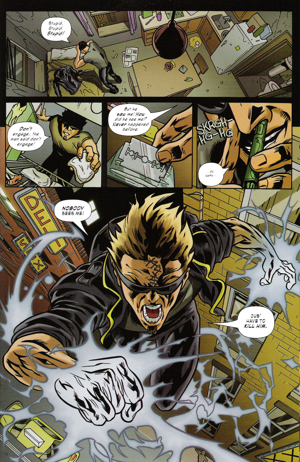 Read online ShadowHawk (2005) comic -  Issue #2 - 19