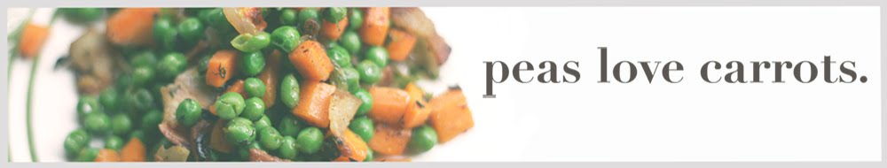 Peas Love Carrots - A blog about edible chemistry...