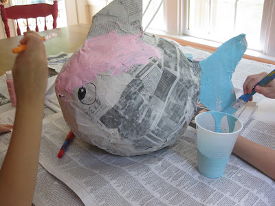 mermaid treehouse: Pinata Fish Part 2