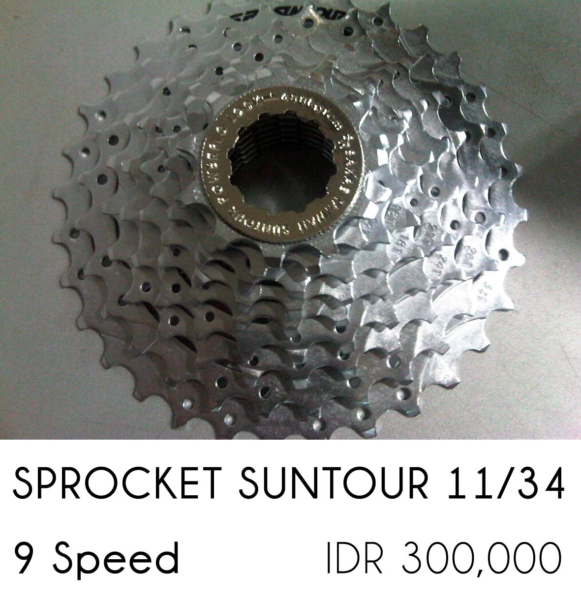 Monster Bike STC Fix Gear Supermarket Sprocket Suntour