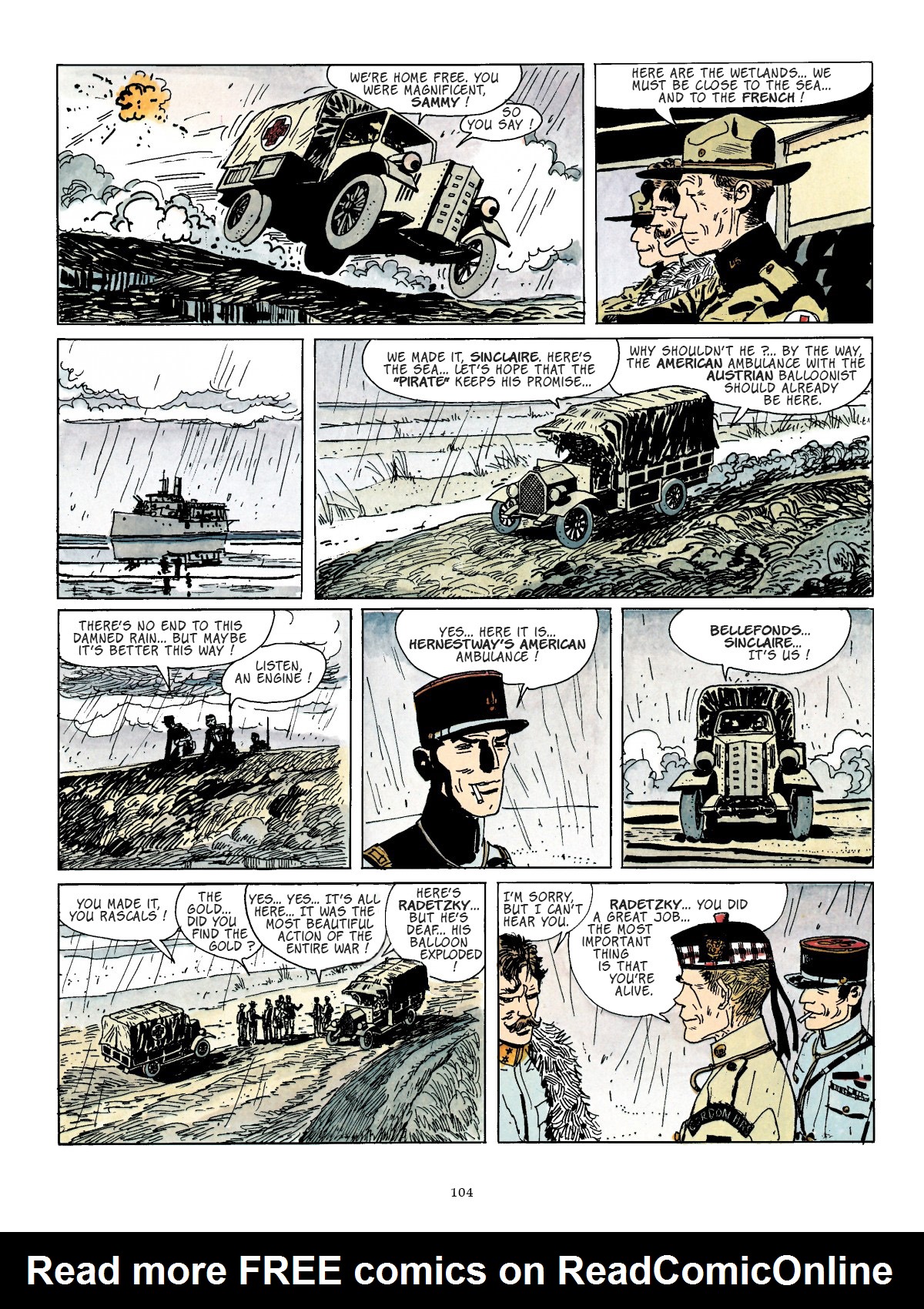 Read online Corto Maltese comic -  Issue # TPB 6 - 98