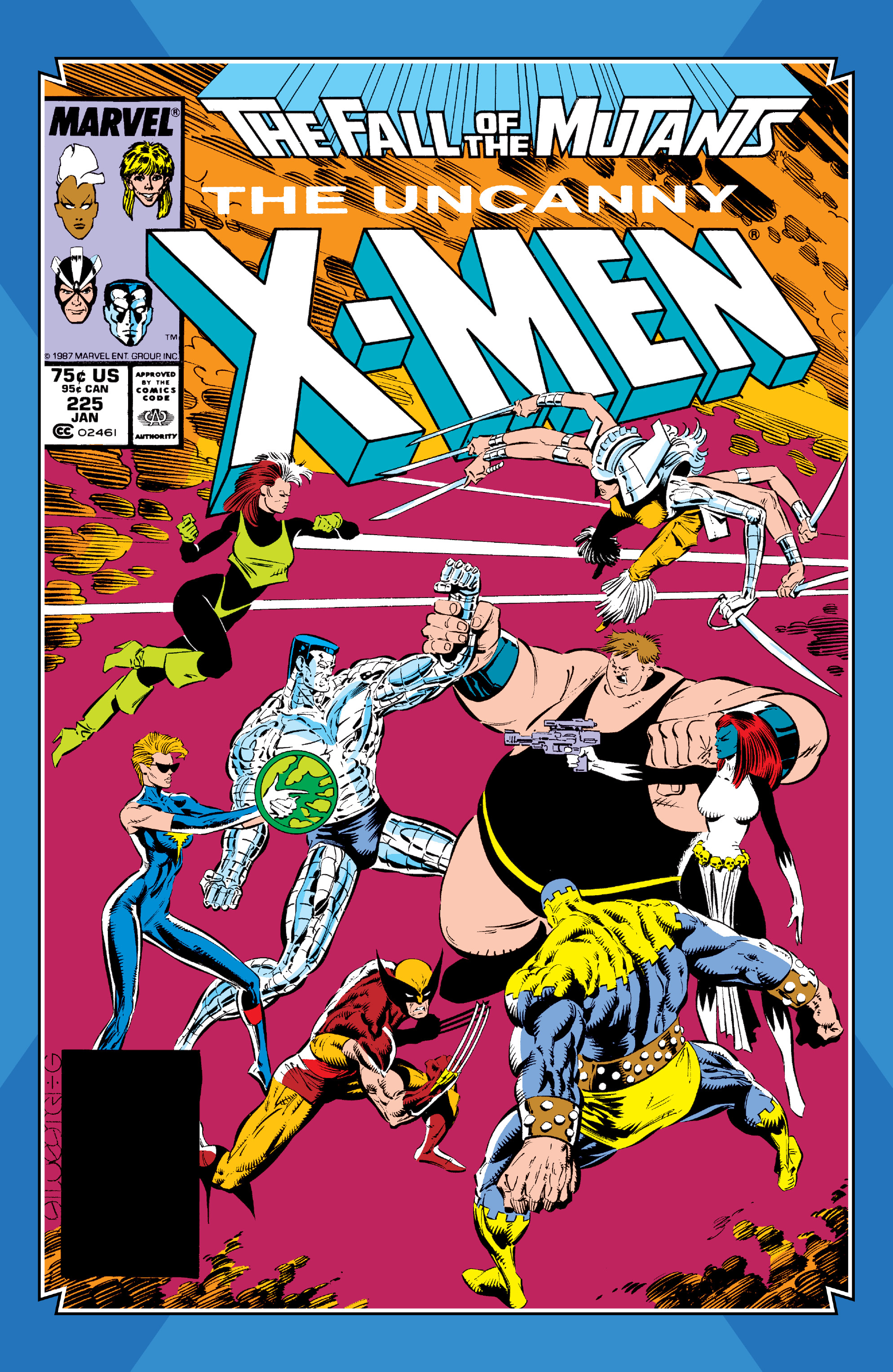 Read online X-Men Milestones: Fall of the Mutants comic -  Issue # TPB (Part 1) - 3
