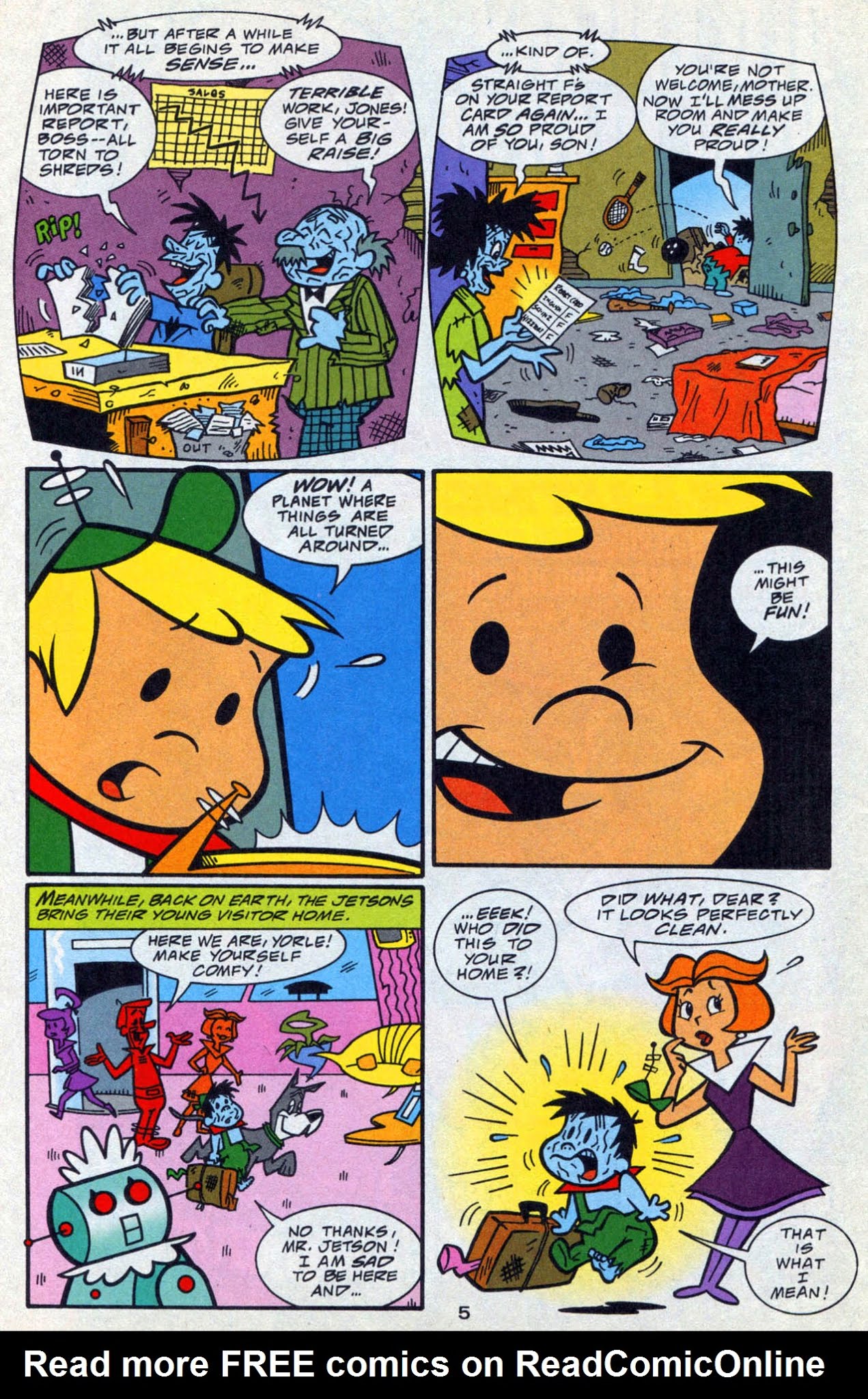 Read online The Flintstones and the Jetsons comic -  Issue #19 - 8