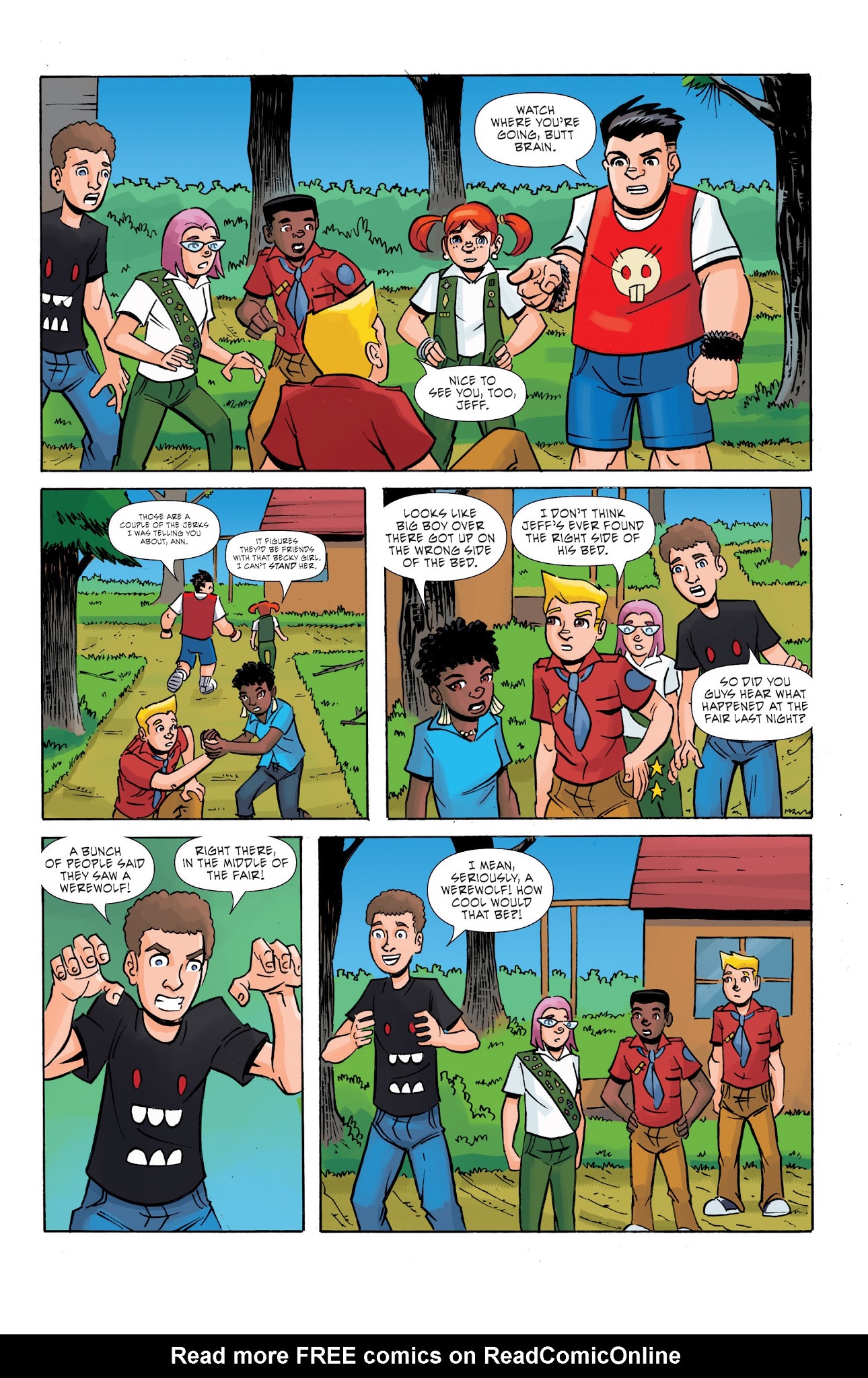 Read online Ghoul Scouts: I Was A Tweenage Werewolf! comic -  Issue #1 - 18