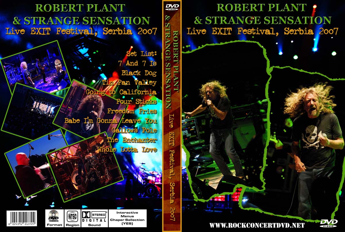 DVD Concert TH Power By Deer 5001: Robert Plant & Strange Sensation