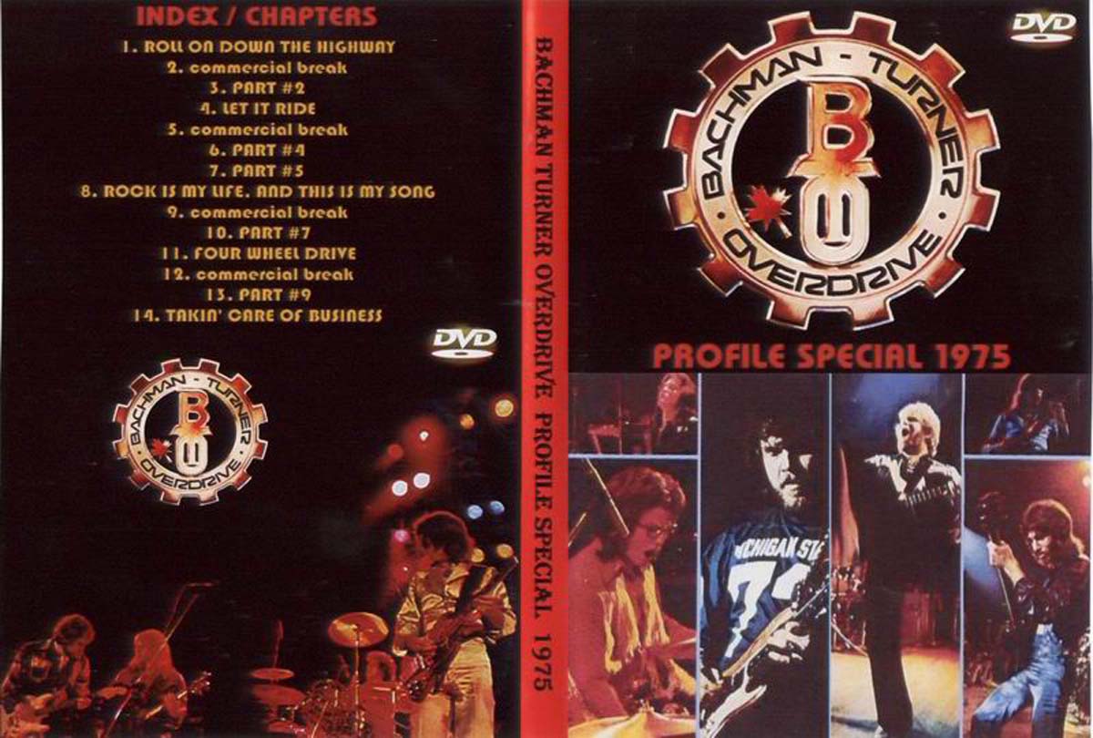 Dvd Concert Th Power By Deer 5001 Bachman Turner Overdrive 1975