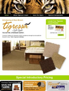 Tigressa SoftStyle Carpet from Shaw