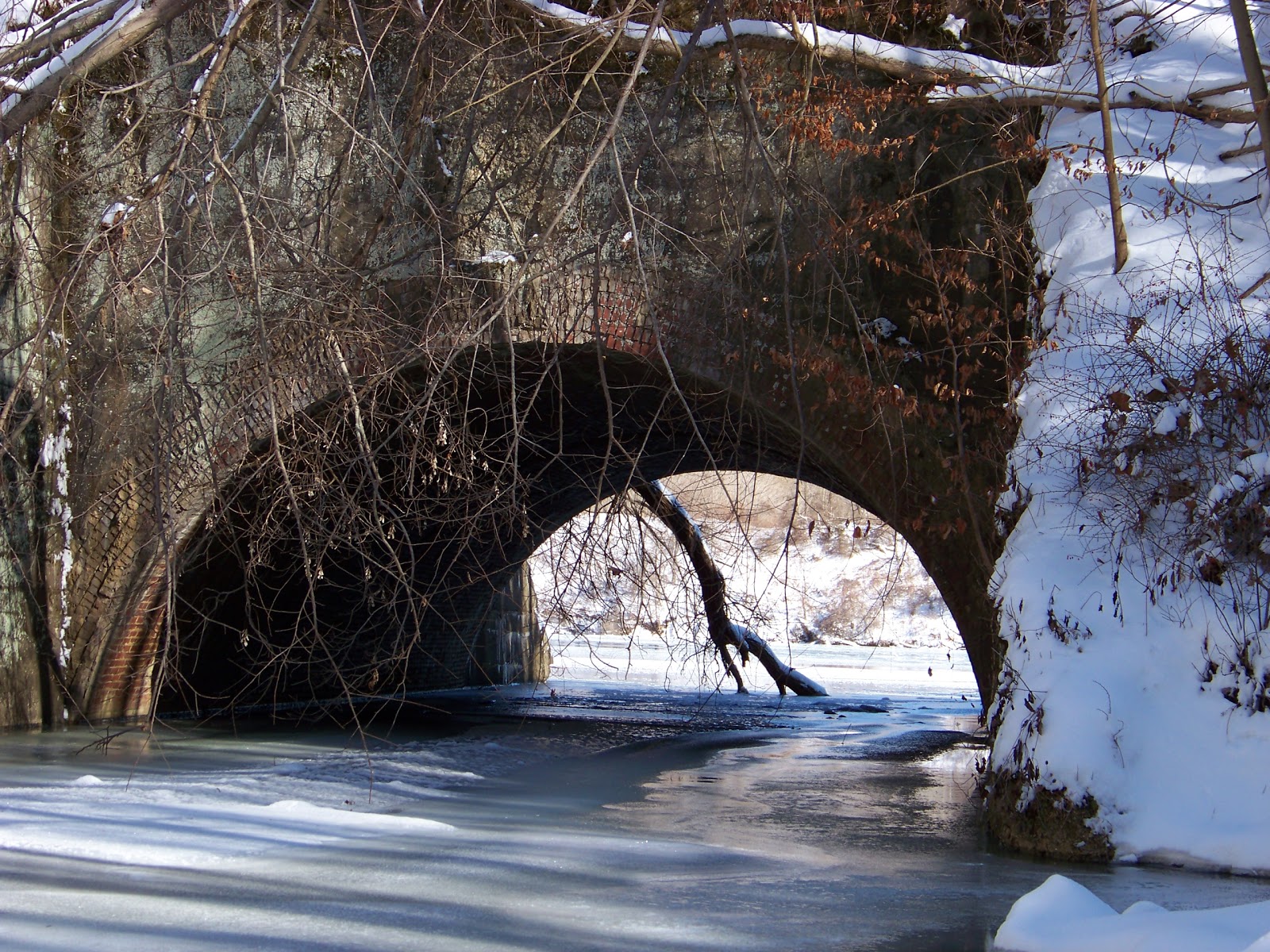 SWPA Rural Exploration A winter walk down the Rices Landing, PA rails