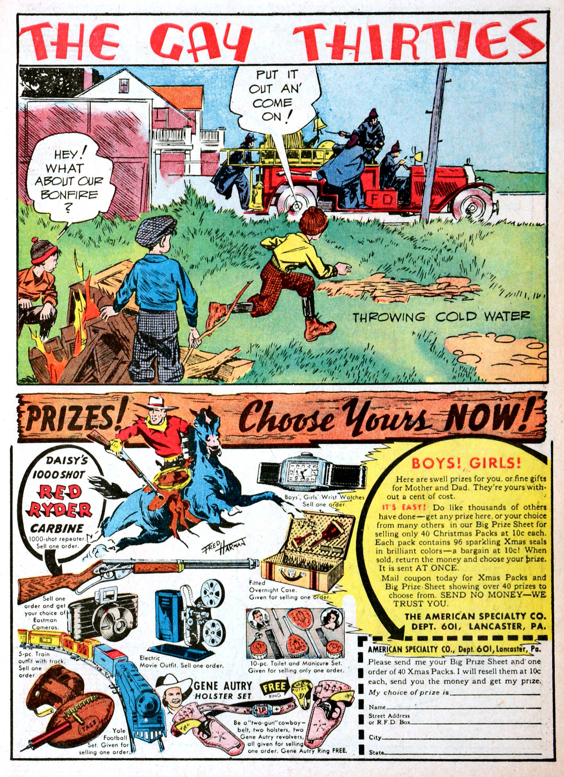 Read online Famous Funnies comic -  Issue #76 - 3