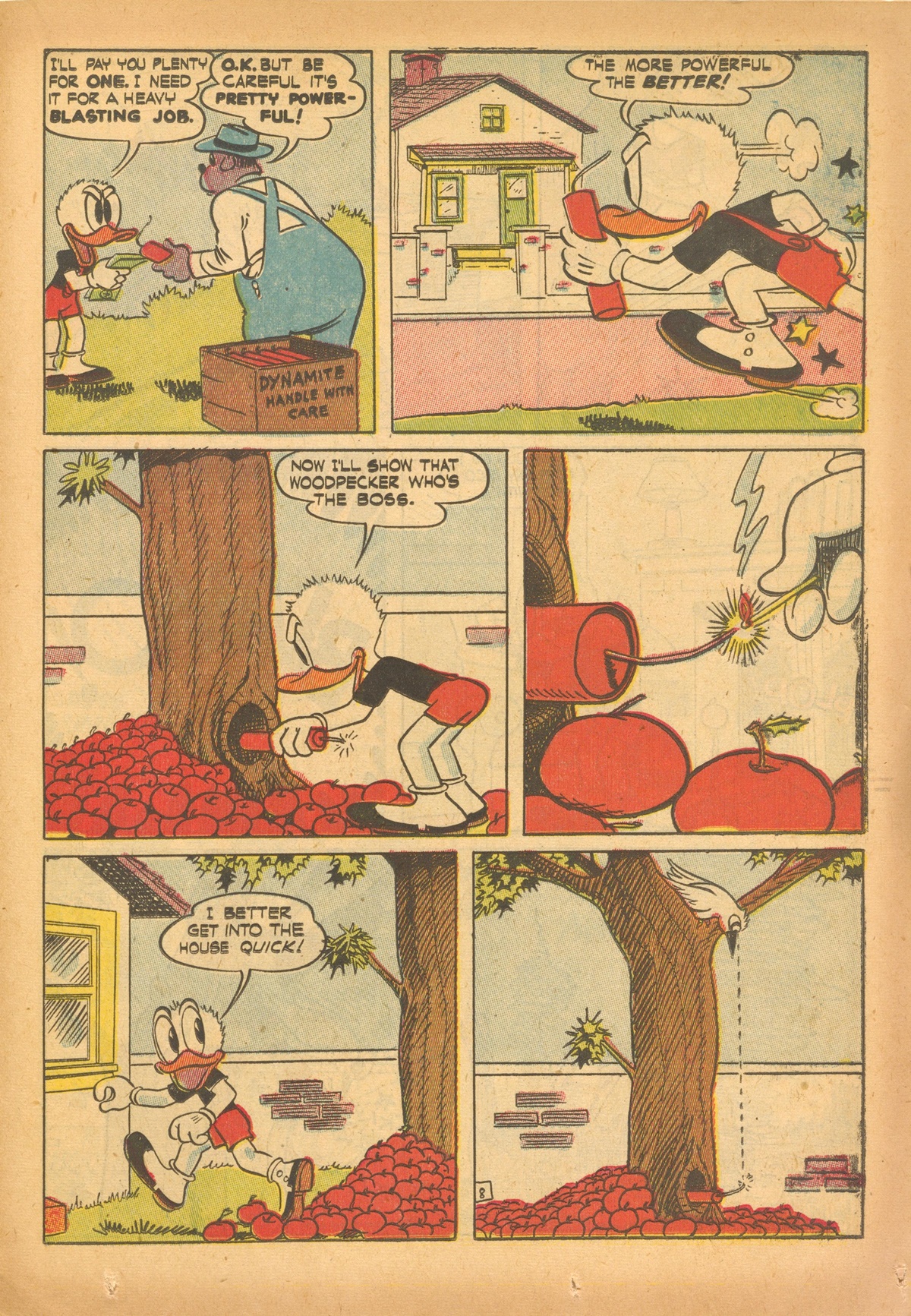 Read online Super Duck Comics comic -  Issue #16 - 35