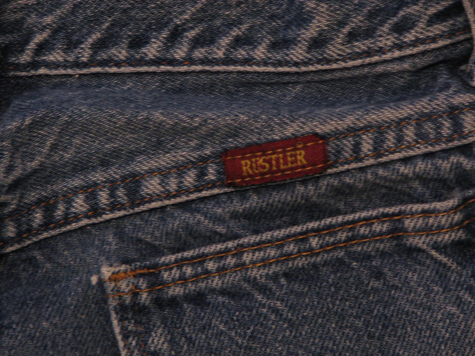 Rustler Jeans Size Chart