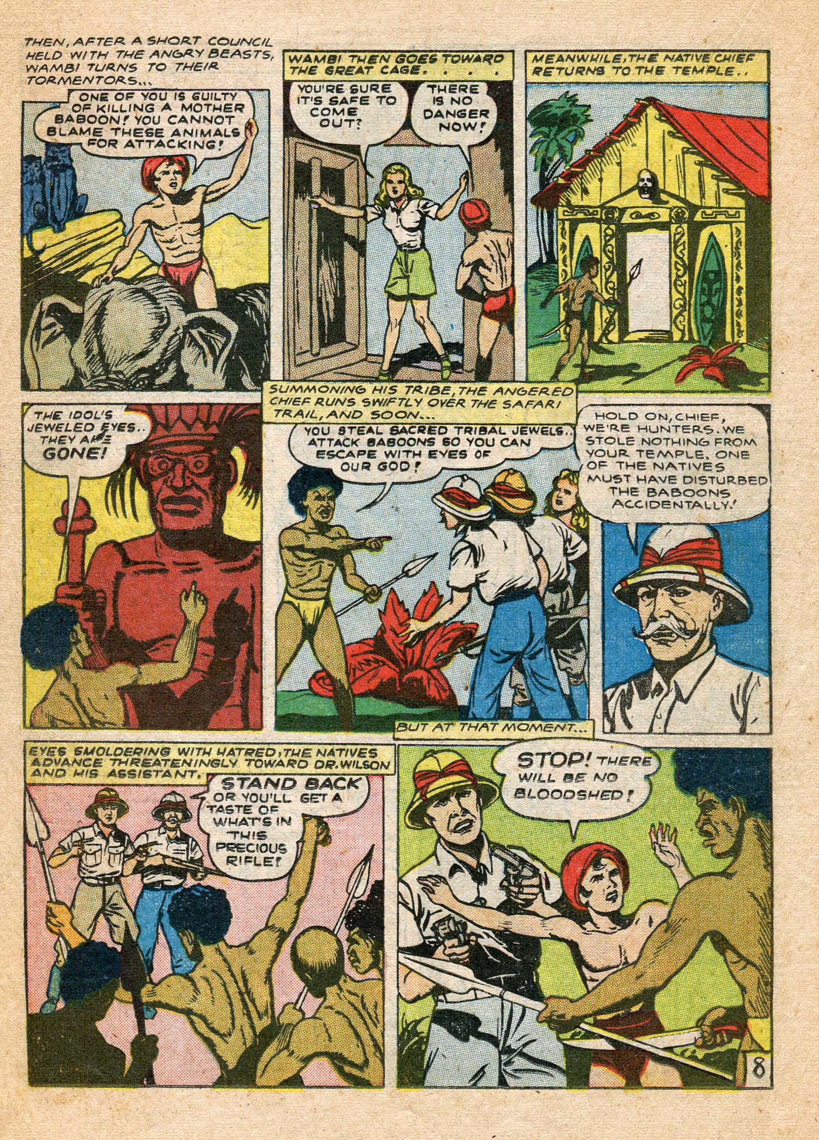 Read online Wambi Jungle Boy comic -  Issue #7 - 24