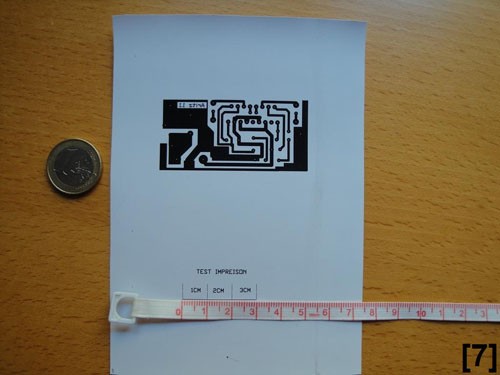 Circuito impreso en papel fotográfico