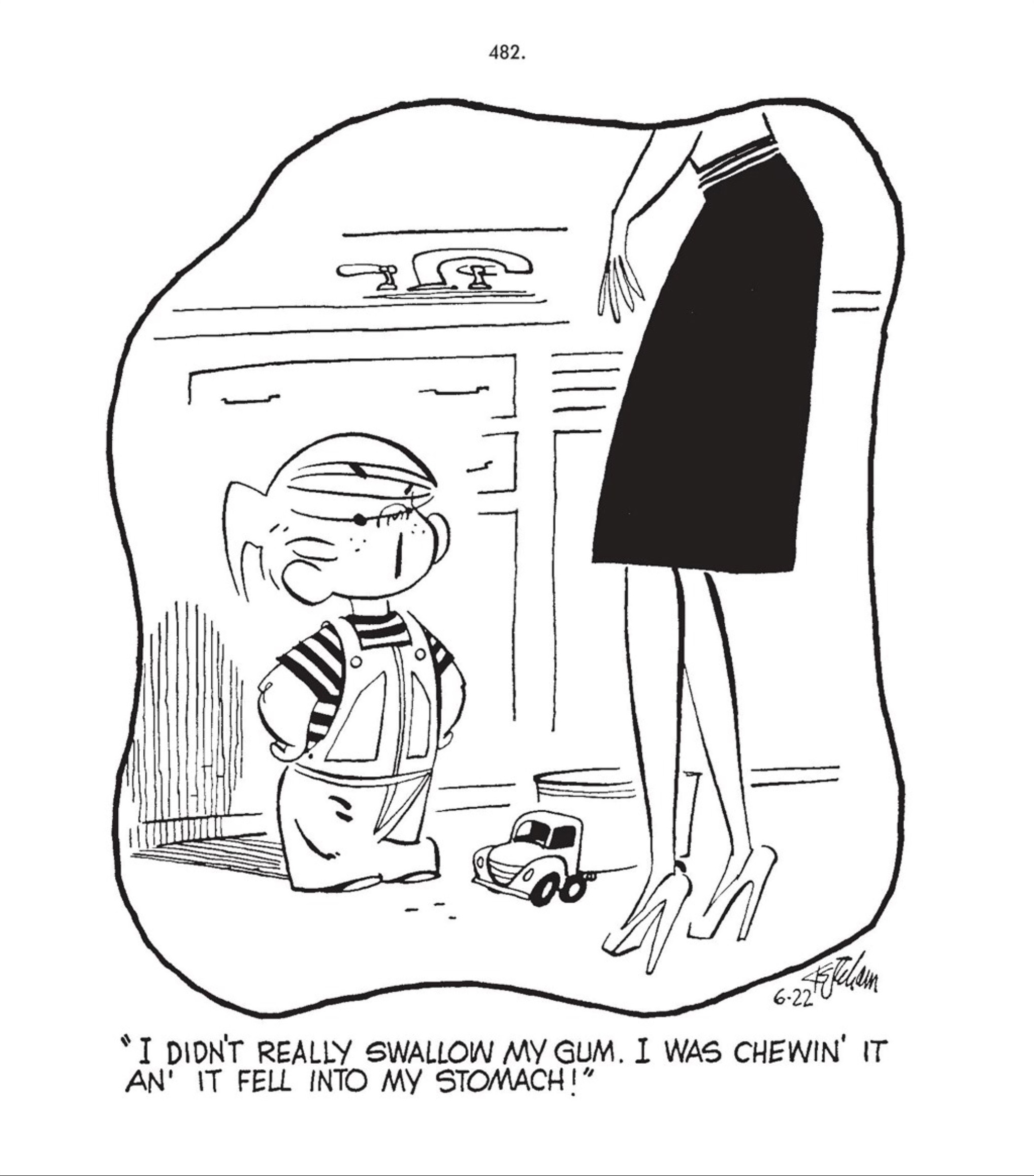 Read online Hank Ketcham's Complete Dennis the Menace comic -  Issue # TPB 2 (Part 6) - 8