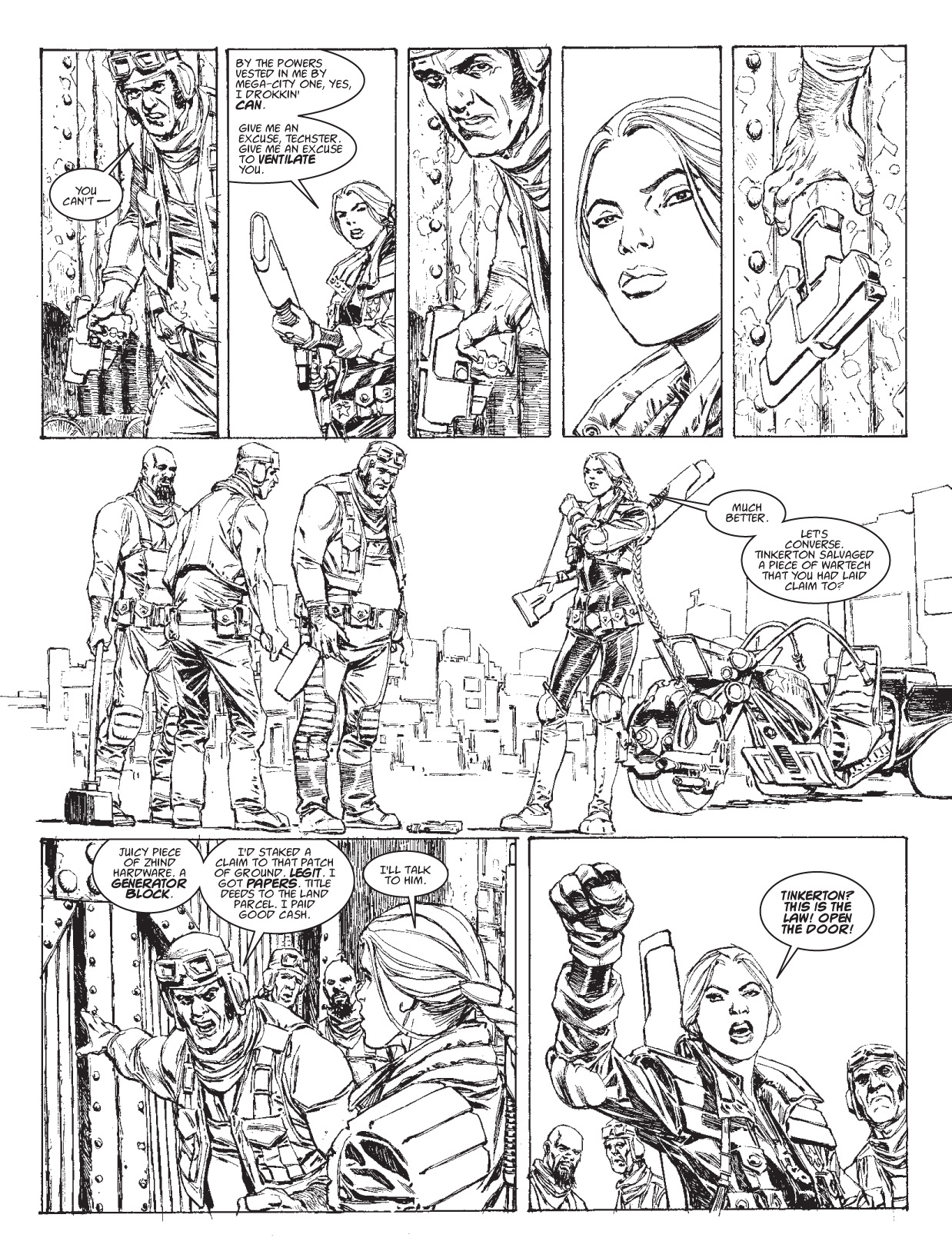 Read online Judge Dredd Megazine (Vol. 5) comic -  Issue #351 - 28