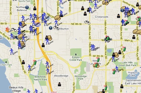 The Pacific Northwest Crime Maps  SpotCrime - The Public's Crime Map
