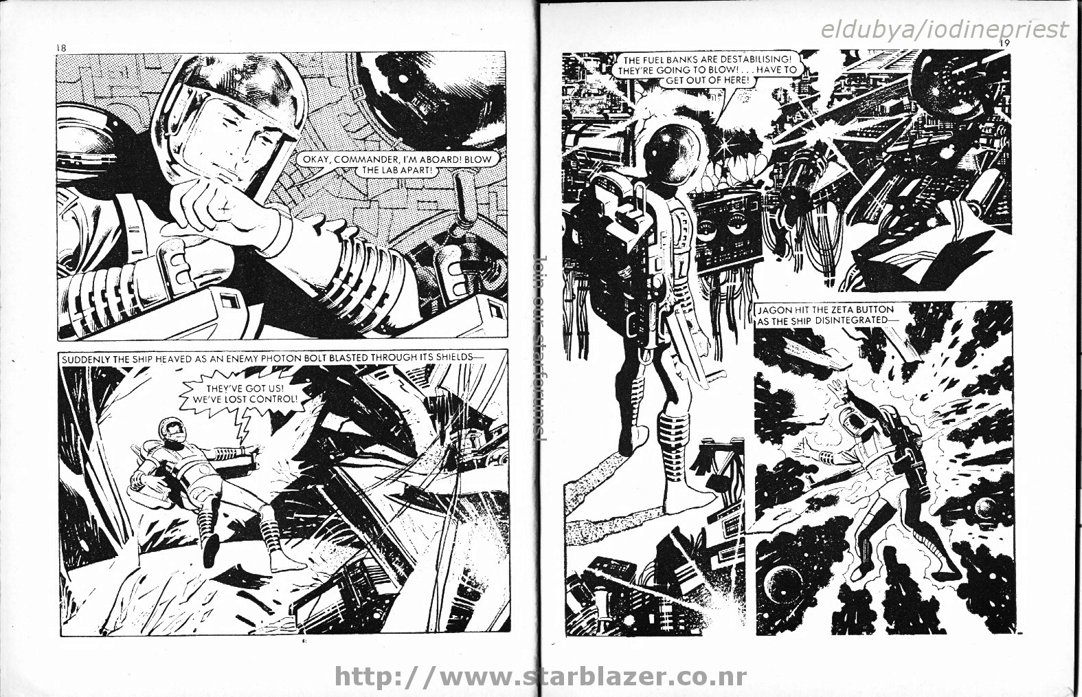Read online Starblazer comic -  Issue #80 - 11