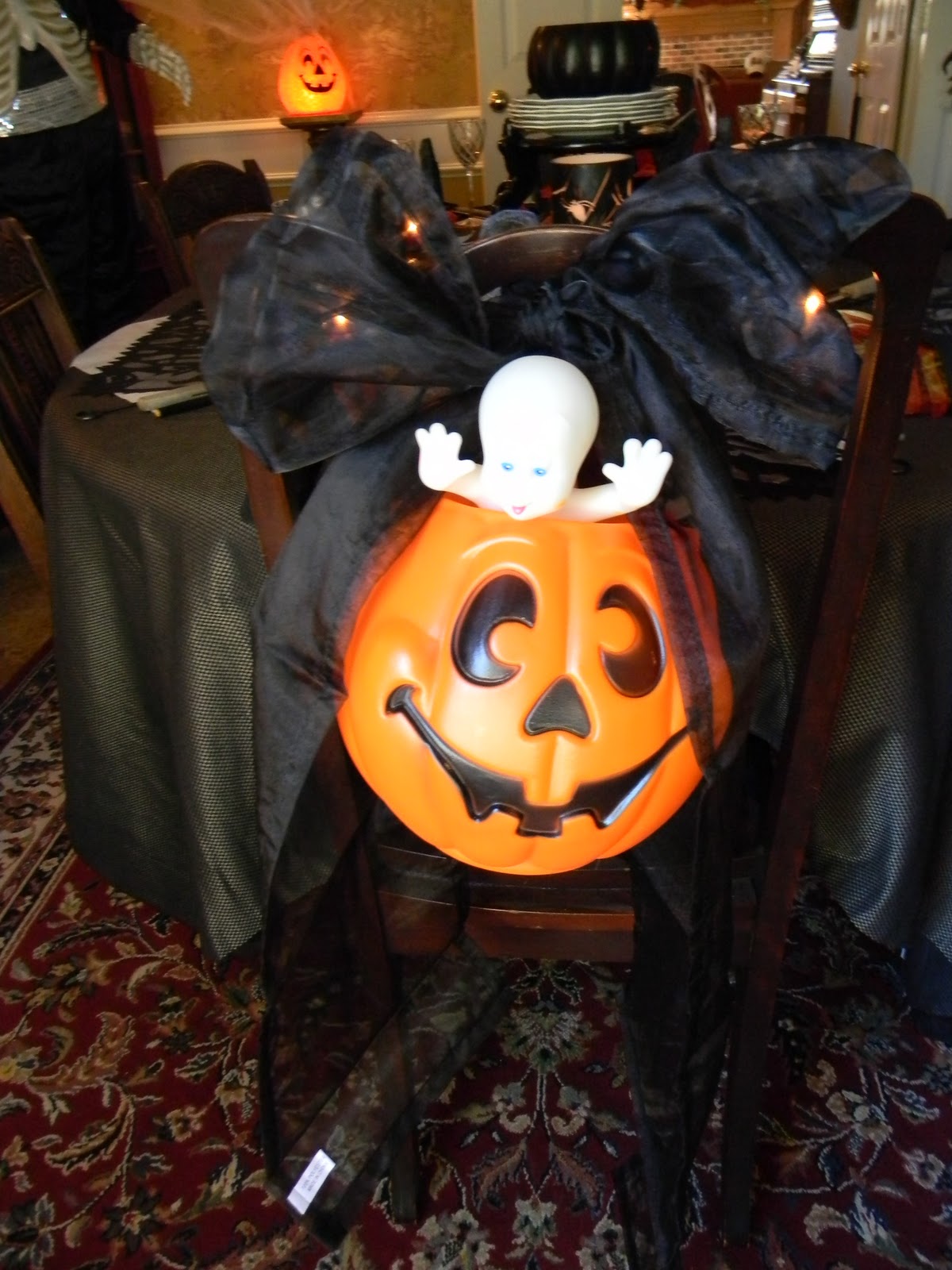 Halloween Tablescape by Bonehead Bob and Me!