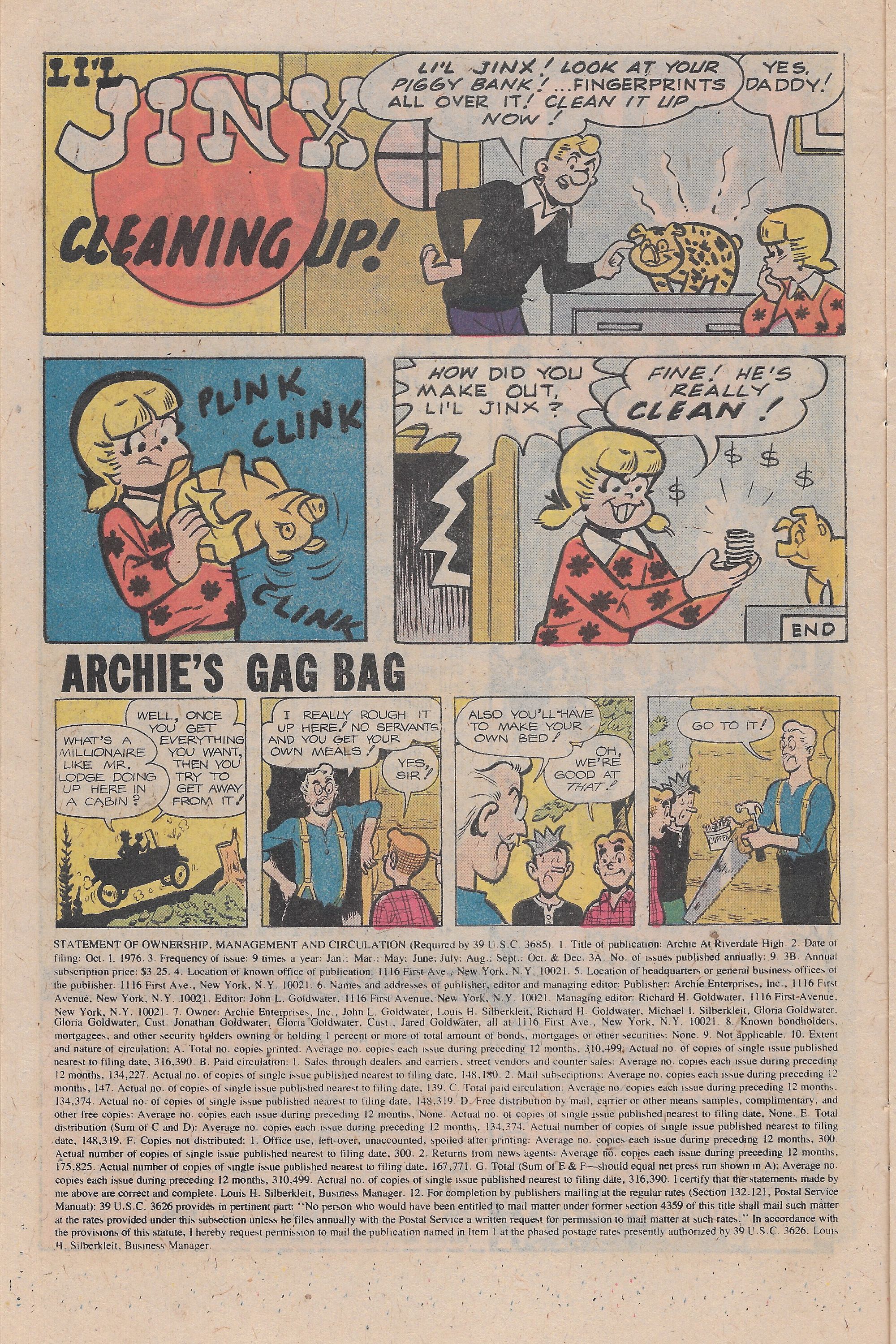 Read online Archie at Riverdale High (1972) comic -  Issue #44 - 10