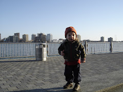 Little man at the Detroit River