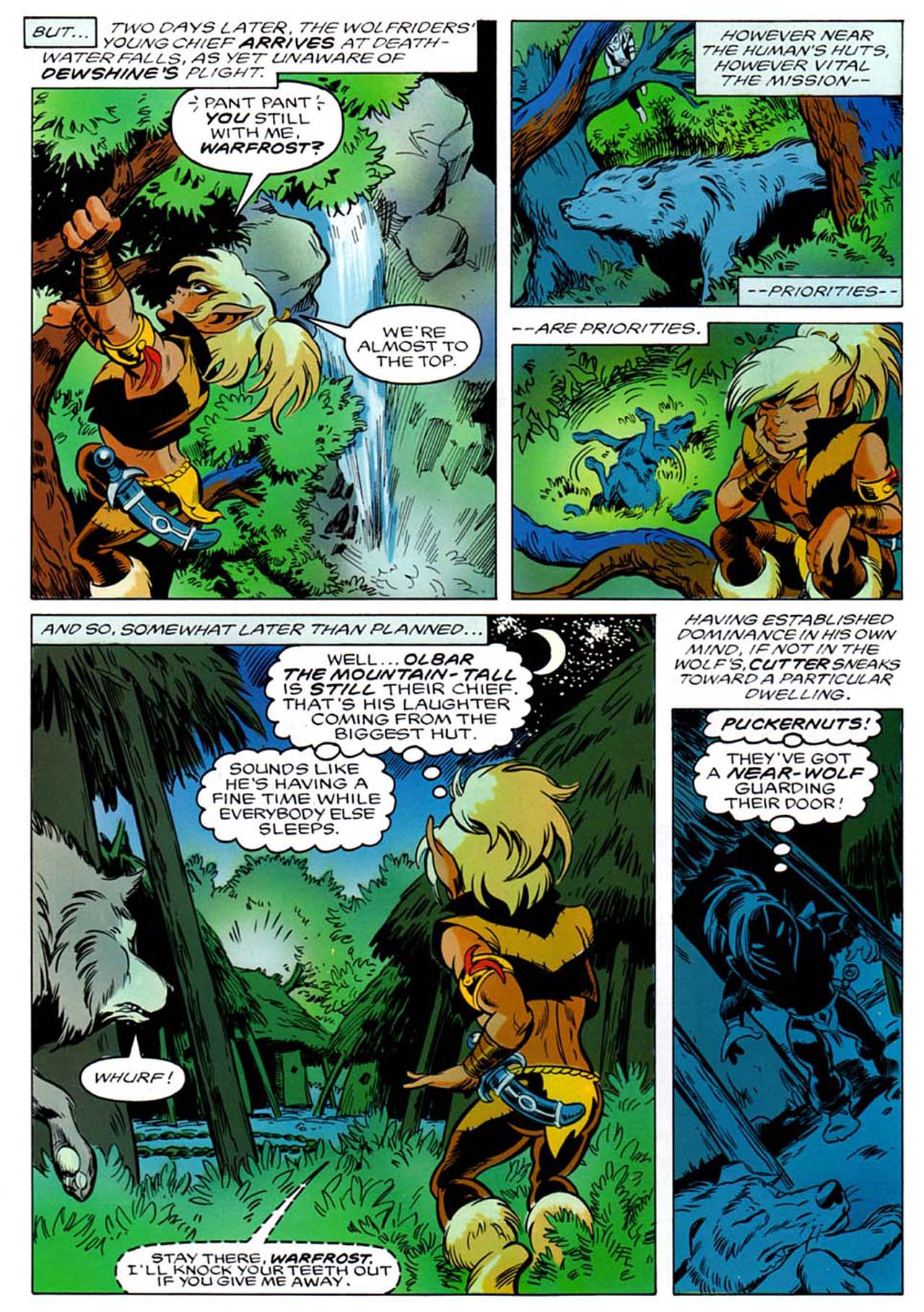 Read online ElfQuest: Siege at Blue Mountain comic -  Issue #2 - 19