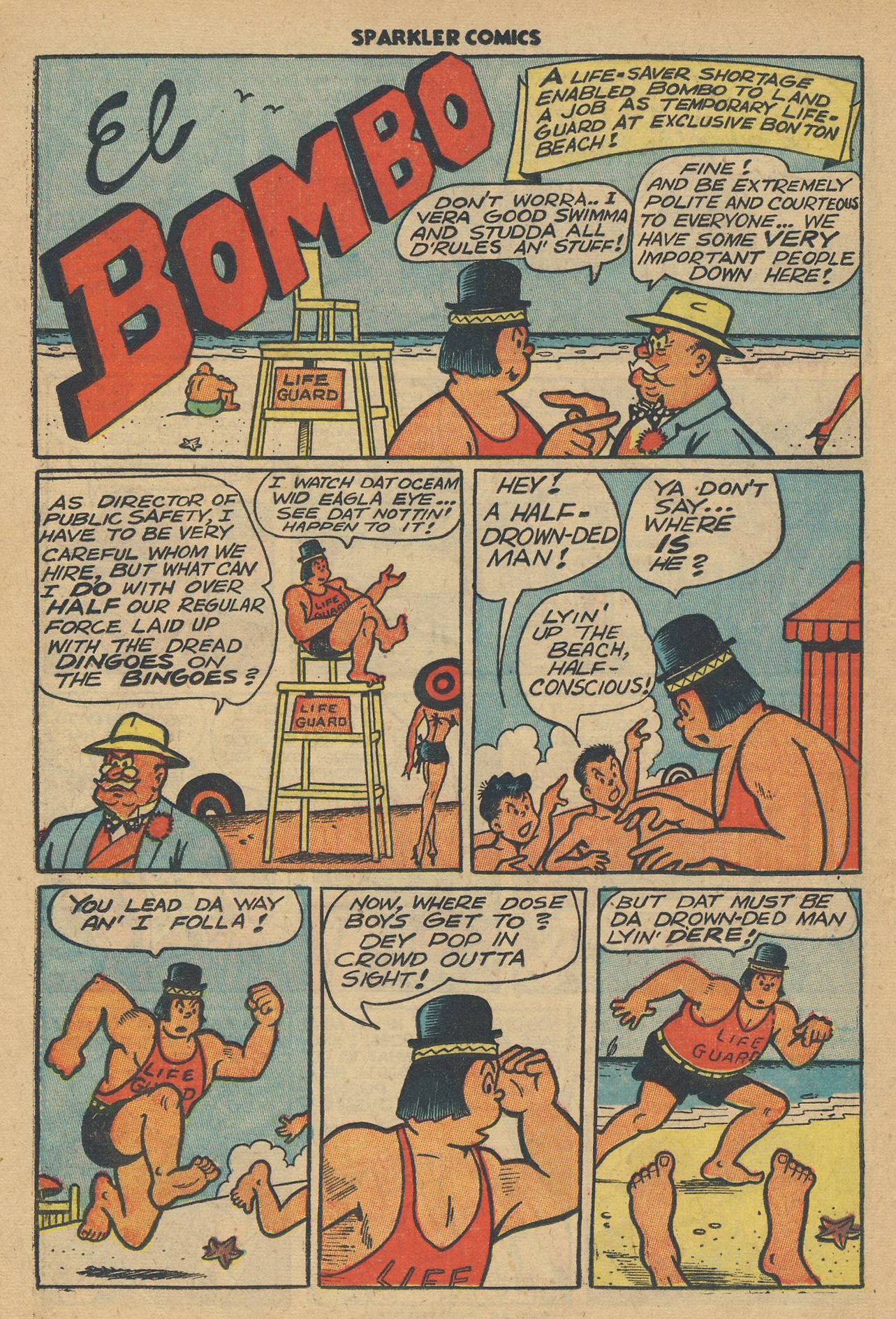 Read online Sparkler Comics comic -  Issue #57 - 34