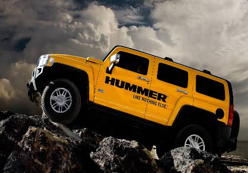 There are no two-wheel drives which Hummer is having.