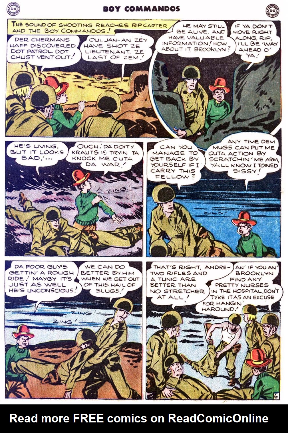 Read online Boy Commandos comic -  Issue #12 - 25
