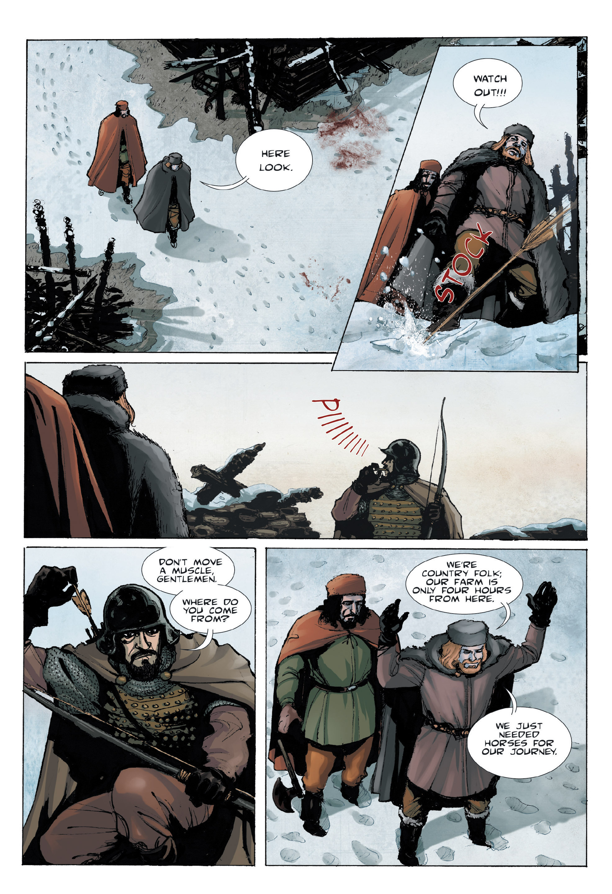 Read online Voivod: The True Story of Vlad the Impaler comic -  Issue # TPB - 60