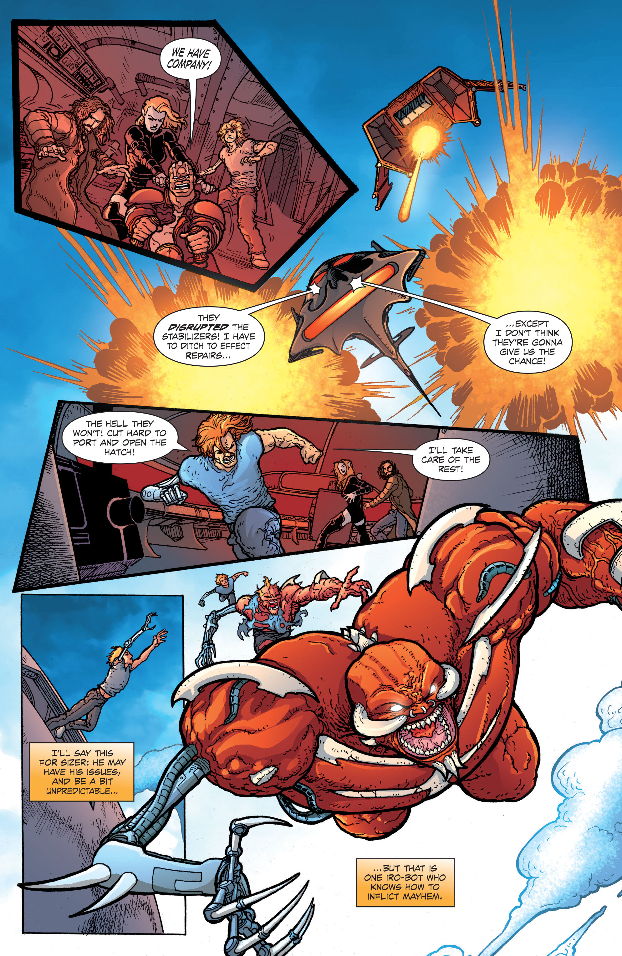 Read online The Amory Wars: In Keeping Secrets of Silent Earth 3 comic -  Issue #10 - 9