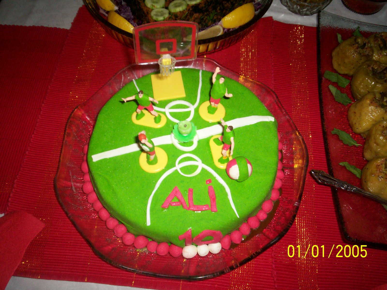 UMRANDURU�DAN İKRAM BASKETBOL PASTA