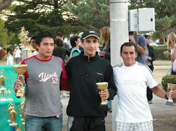 podio en la maraton de huinca renanco2009