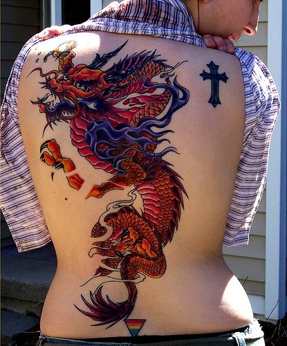 Tribal Tattoos Designs: Japanese Dragon Tattoo