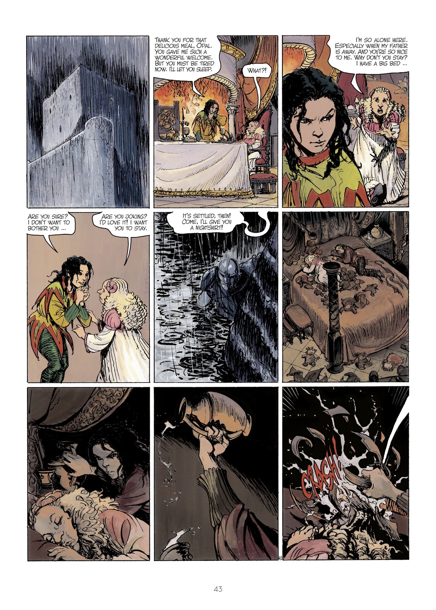 Read online Thorgal - Kriss of Valnor: I Forget Nothing! comic -  Issue # Full - 45