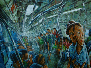 a blog about Philippine visual arts: Ricky V. Ambagan: Distorting As If ...