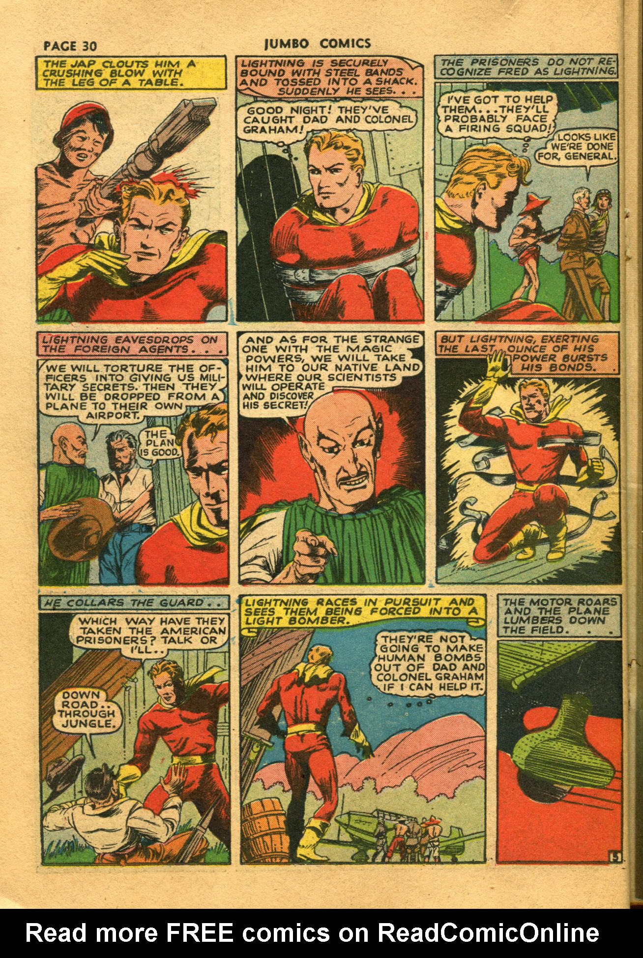 Read online Jumbo Comics comic -  Issue #35 - 33