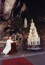 John Paul II at Lourdes