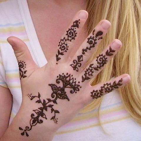 Henna Tattoo Designs Butterfly. black henna tattoo.
