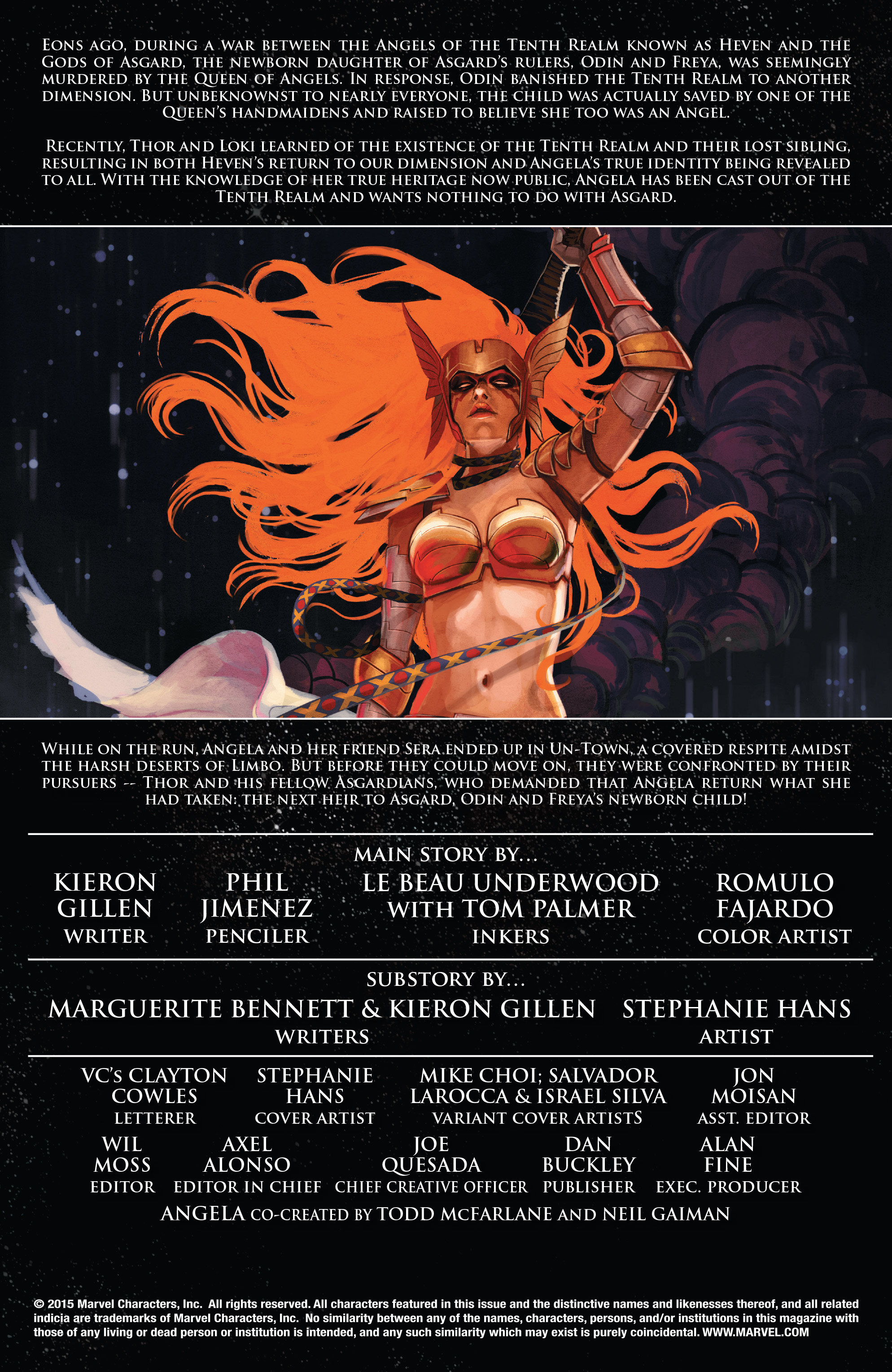 Read online Angela: Asgard's Assassin comic -  Issue #2 - 2