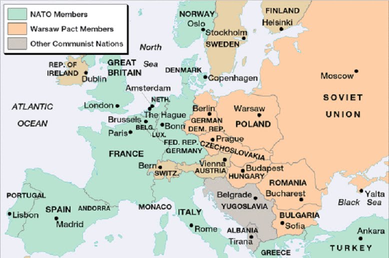 Arriba 37+ imagen division de europa tras la segunda guerra mundial